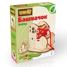 Конструктор Вуди (Woody) деревянный "Башмачок"