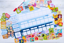 Магнитная игра "Календарь ежедневных дел"