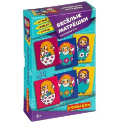 Настольная игра Bondibon "Весёлые матрёшки"