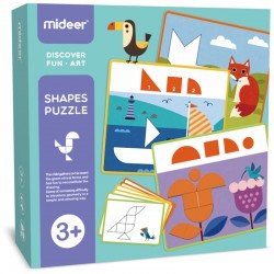 Деревянная мозаика Геоформы Mideer