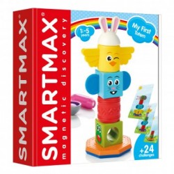 Магнитный конструктор Bondibon SMARTMAX Мой первый тотем