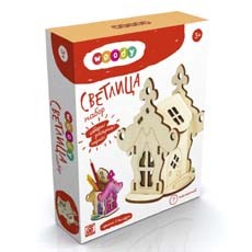 Конструктор Вуди (Woody) деревянный "Светлица"